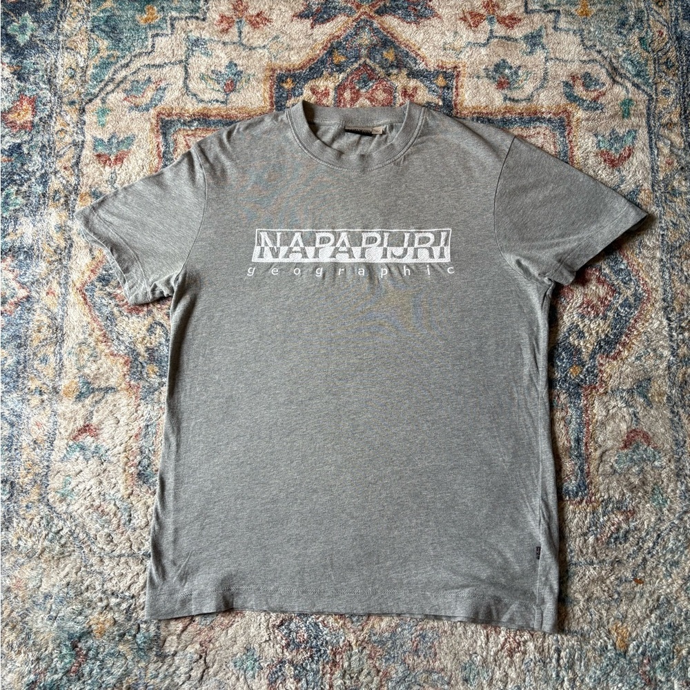 Napapijri Geographic Spellout T-shirt Large